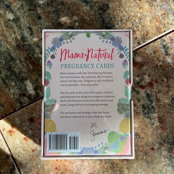 NEW Mama Natural Pregnancy Maternity Affirmation Cards - Picture 4 of 5